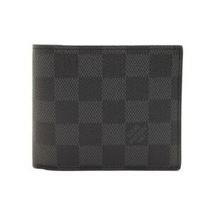 Louis Vuitton Graphite Black Portefeuille Wallet Amerigo NM Bifold